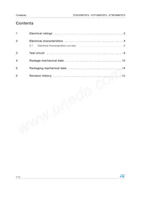 STW160N75F3 Datasheet Pagina 2