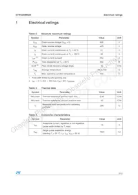 STW55NM60N Datasheet Pagina 3