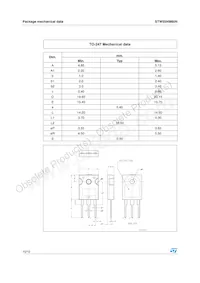 STW55NM60N Datasheet Pagina 10