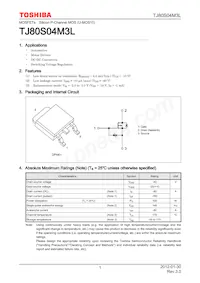 TJ80S04M3L(T6L1 Datenblatt Cover
