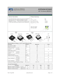 AOI444 Datenblatt Cover