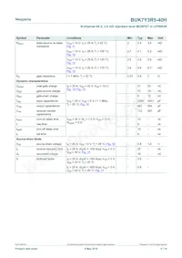 BUK7Y3R5-40HX數據表 頁面 6