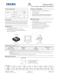 DMN10H170SFDE-7 Datenblatt Cover