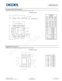 DMN3016LFDF-13 Datasheet Pagina 6