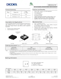 DMN3025LFDF-7數據表 封面