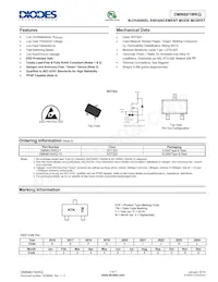 DMN601WKQ-13 Datasheet Cover