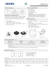 DMN62D1LFD-13數據表 封面