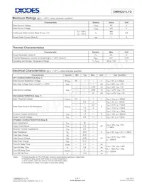 DMN62D1LFD-13 Datasheet Pagina 2