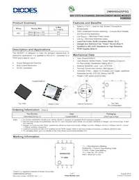 DMNH6042SPSQ-13 Datenblatt Cover