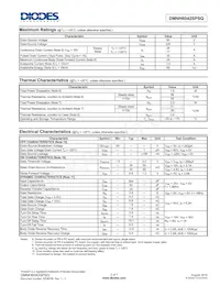 DMNH6042SPSQ-13 Datenblatt Seite 2