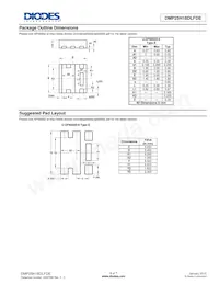 DMP25H18DLFDE-13 Datasheet Pagina 6
