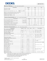 DMP3007SFG-13 Datasheet Pagina 2