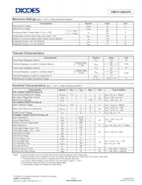DMPH1006UPS-13 Datasheet Pagina 2