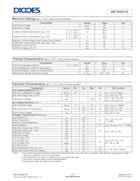 DMT3006LFG-13數據表 頁面 2