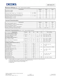 DMT4002LPS-13 Datasheet Pagina 2