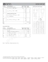 IXTR170P10P Datasheet Pagina 2