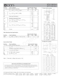 IXTT110N10L2 Datasheet Pagina 2