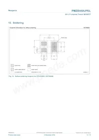 PMZB950UPELYL Datasheet Pagina 11