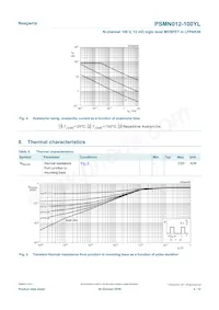 PSMN012-100YLX數據表 頁面 4