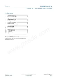 PSMN012-100YLX Datasheet Pagina 12