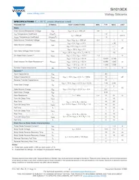 SI1013CX-T1-GE3數據表 頁面 2