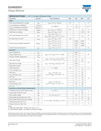 SI3460DDV-T1-GE3 Datasheet Pagina 2