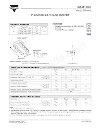 SI5441BDC-T1-E3數據表 封面