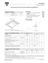 SI7326DN-T1-GE3 Datasheet Copertura