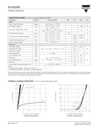 SI7423DN-T1-GE3 Datasheet Pagina 2