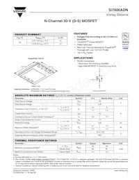 SI7806ADN-T1-GE3 Datenblatt Cover