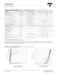 SI7806ADN-T1-GE3 Datenblatt Seite 2