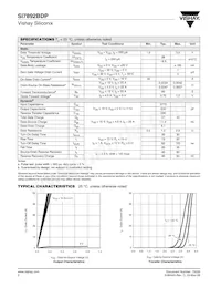 SI7892BDP-T1-E3 Datenblatt Seite 2