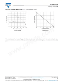SIA414DJ-T1-GE3 Datasheet Page 5
