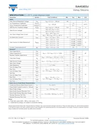 SIA453EDJ-T1-GE3 Datasheet Pagina 2