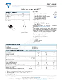 SIHP10N40D-E3 Datasheet Copertura