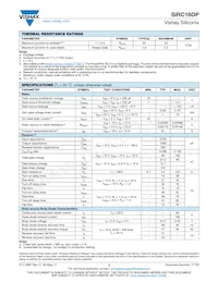 SIRC16DP-T1-GE3 Datasheet Page 2
