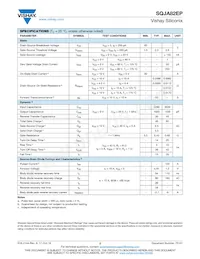 SQJA82EP-T1_GE3 Datasheet Pagina 2