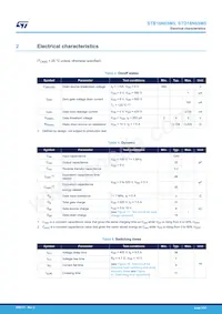 STB18N65M5 Datenblatt Seite 3