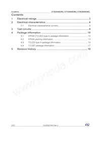 STB28N60DM2 Datasheet Pagina 2