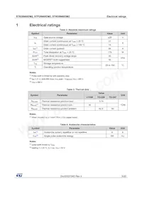 STB28N60DM2 Datenblatt Seite 3