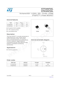 STB36NF06LT4數據表 封面