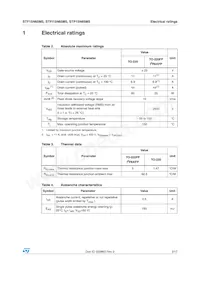 STF15N65M5 Datasheet Pagina 3