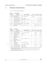 STF15N65M5 Datenblatt Seite 4