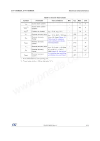 STP15NM65N數據表 頁面 5