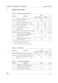 STP8NK80ZFP Datasheet Pagina 3