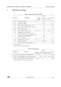 STU10P6F6 Datasheet Page 3