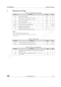 STW70N65M2 Datasheet Pagina 3