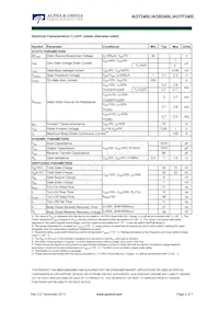 AOTF240L Datasheet Pagina 2