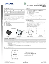DMN2005UPS-13 Datasheet Cover