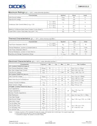 DMN3032LE-13 Datasheet Pagina 2